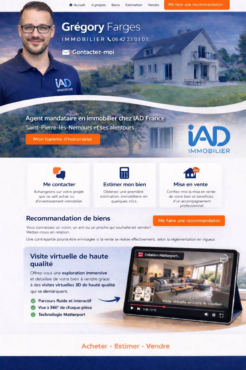 Accueil Grégory Farges Immobilier